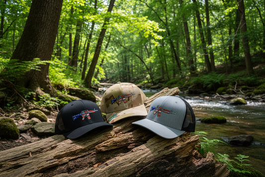 Veteran Cap Gun with flag color