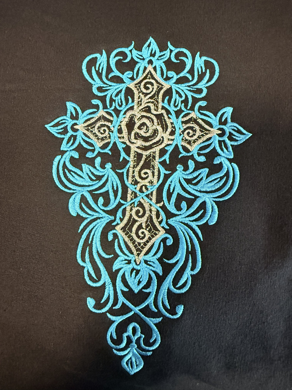 Gothic Gala Cross Hoodie