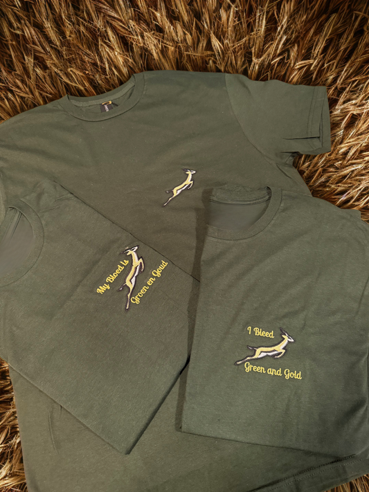 My Bloed is Groen & Goud T-Shirt
