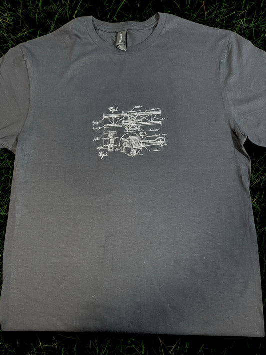Airoplane Schematics T-Shirt