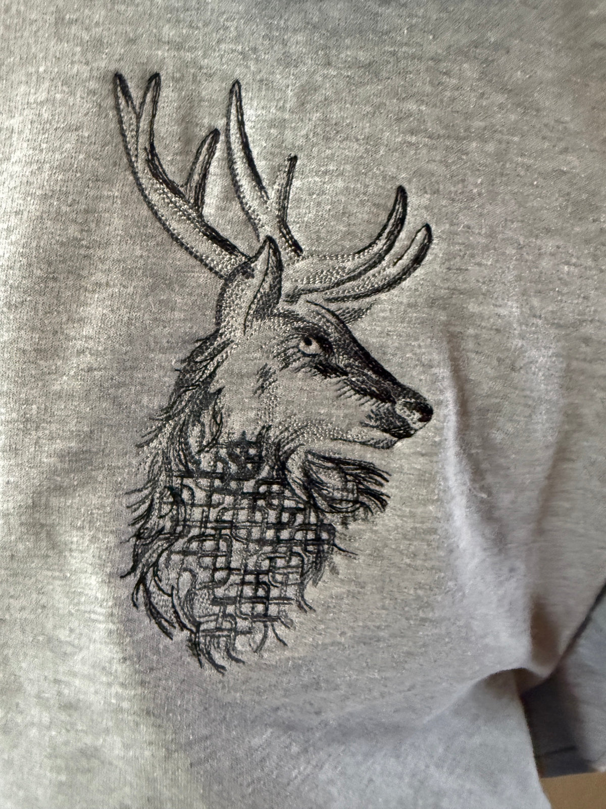 Celtic Knot Stag Hoodie