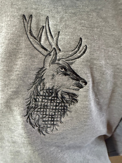 Celtic Knot Stag Hoodie
