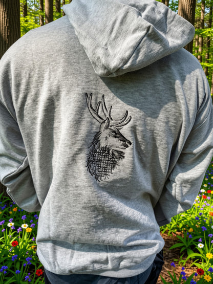 Celtic Knot Stag Hoodie