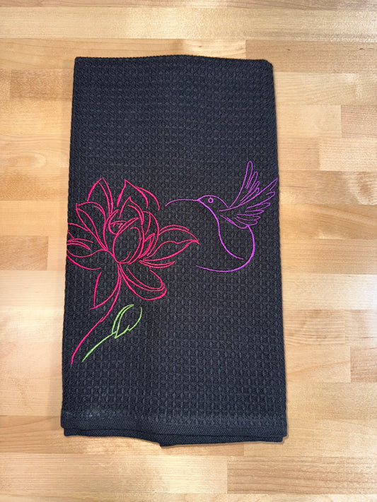 Hummingbird Kitchen towel