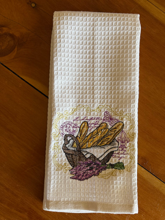 French Bagguette Kitchen Towel