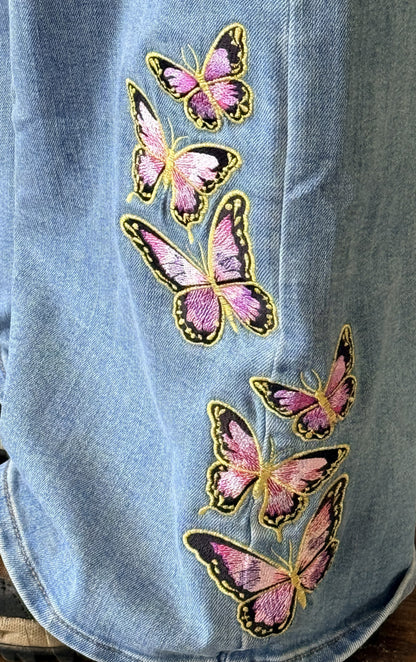 Jeans with Butterfly trio